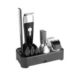 Ashcomonline Rechargeable 5 In 1 Barber Clippers Grooming Set 5W Grooming Kit