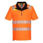 Polo DX412-DX4 Hi-vis Zip Shirt S S