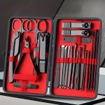 10 24PCS Professional Nail Clippers Kit Sharp Lightweight & Sturdy Precision Manicure & Pedicure Tools For Men And Women