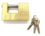 Padlock Insurance 90MM Brass Omega Brits Brothers