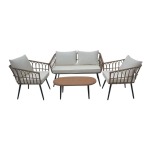 Jesse 4 Piece Patio Set