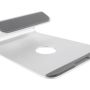 Bracket - Aluminum Laptop Stand With Anti-slip Silicone Pad - Compatible With Macbook Series And Most 11"-15" Laptops