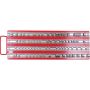 Socket Rail Tray 14INCH 38INCH 12INCH Sq. Dr. 80 Pce