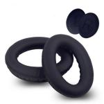For Bose QC35 Imitation Leather Soft Headphone Earmuff Jacket With Lr Cotton One Pair Navy Blue