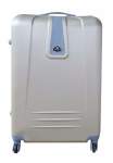 Smte Blue Star 1 Piece Sleek Luggage 20 Gold With Keychain