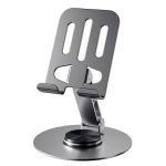 360-DEGREE Rotating Metal Phone And Tablet Stand Holder Non-slip Base