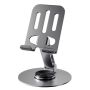 360-DEGREE Rotating Metal Phone And Tablet Stand Holder Non-slip Base