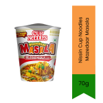 Nissin Spicy Masala Cup Noodles Mazedaar Masala 70G Bold Savoury & Spicy Flavour Quick Hot Snack Cup Ready-to-eat Meal South A