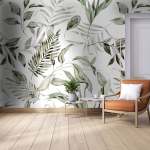 Watercolour Greenscape - Peel And Stick Mural