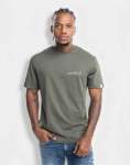 Denim Co Stitch Print Military Green T-Shirt - XXL Green