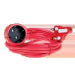 Kosmo Garden Extension Cord 30M Schuko 1.5MM Red