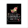 Chocolate Notebook Sweets Gift Idea A4 Notepad Pad 44
