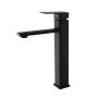 Square Black Basin Mixer Waterfall Faucet Bathroom Tap F3605B