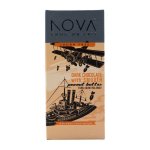 Nova Artisanal Tempered Chocolate - Dark With Smooth Peanut Butter - Slab 100G