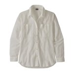 Womens Lightweight A c Buttondown - - White M