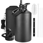 Focusfit Triple Wall Stainless Steel 1.9L Insulated Water Bottle
