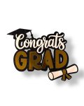 Cardstock Congrats Grad Cake Topper 1