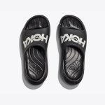 HOKA Unisex – Ora Athletic Slide – Black White