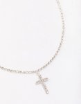 Stainless Steel Gifts Cross Pendant Necklace – 60cm Stainless Steel Chain