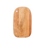 Oval Wooden Serving Board With Hole - 45X23CM