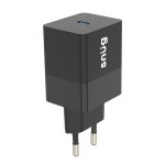 Snug 1 Port Pd Home Charger With Cable – 45W – Black