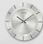 Aluminium Rhythm Wall Clock 30 Cm X 30 Cm