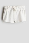 Sweatshirt Shorts - White