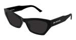 Sunglasses Womens In Black Grey BB0447S-001 - Black Onesize