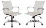 Tocc Gen Ems Medium Back Office Chair - Set Of 2 Per Box - White
