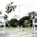 1PC Round Balloon Arch Kit Holder Bow Of Balloon Circle Plastic Wreath Balloon Stand Support Wedding Birthday Party Decor Bridal