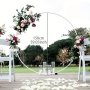1pc Round Balloon Arch Kit Holder Bow Of Balloon Circle Plastic Wreath Balloon Stand Support Wedding Birthday Party Decor Bridal Shower Anniversary Suppies