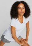 Puma Train Cloudspun Short Sleeve Top - White