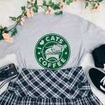 I Love Cats & Coffee T-Shirt