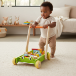 Natura L Educational Toddler Push Cart Toy