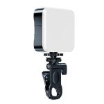 Rechargeable LED Clip Light - Adjustable Brightness For Phone & Camera