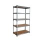 Heavy Duty 5 Tier Galvanized Steel Shelving