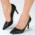 Madison Oakie Stiletto - Black - 8