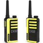 Kenwood UBZLJ9 32 Channel Walkie Talkies 446.0 446.2 Mhz Frequency Range Max 18 Hours Operating Time Battery Level Display