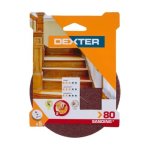 Dexter Disc Sanding Pad G80 Wood 5 Pieces D127MM