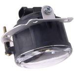 Front Bumper Fog Light Lamp Grille Panel Compatible With Universal