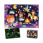 Glow-in-the-dark Princess Puzzle 96 Pieces
