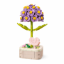 177 Piece - Flower Building Blocks Toy For Ages 8+ - Purple