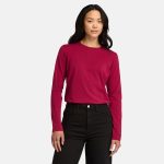 Long Sleeve Baby T-Shirt For Women - XL Red