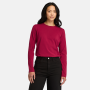 Long Sleeve Baby T-Shirt For Women - XL / Red
