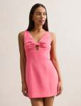 Indigo Knot Front MINI Dress - 18 Pink Flambe
