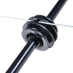 F pole – 6LINE Round Black