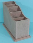 Remote Control Holder 5 Divider
