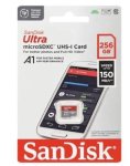 SanDisk Ultra Microsdhc 256GB 150MBS A1 Class 10 Uhs I