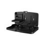 2PCS Car Dining Table Food Tray Rear Seat Storage Cup Holder Folding Tray