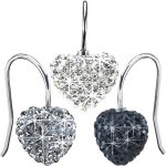 Blomdahl Titanium Earrings Crystal Heart